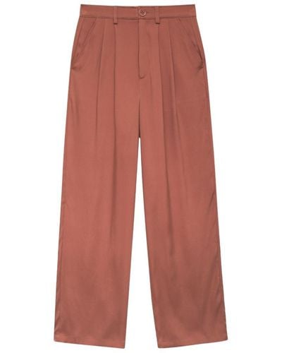 Anine Bing Trousers - Red