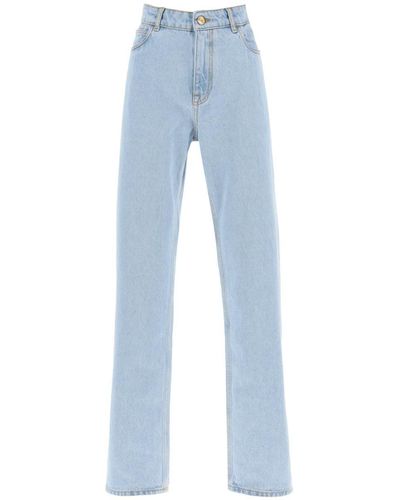 Etro Low-waisted baggy Jeans - Blue