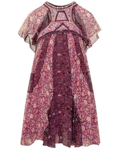 Isabel Marant Short Dress - Purple
