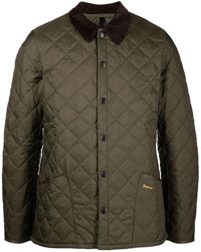 Barbour Heritage Liddesdale Quilt Clothing - Green