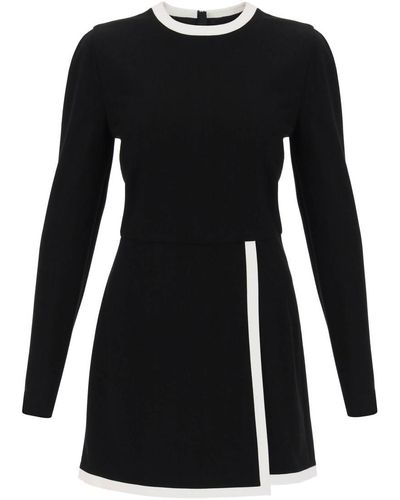 MSGM Playsuit With Contrasting Detailing - Black