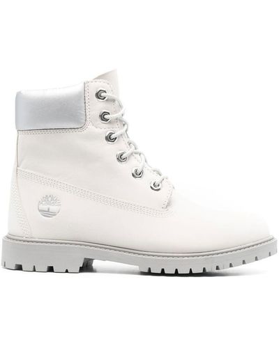 White Timberland Boots for Women | Lyst