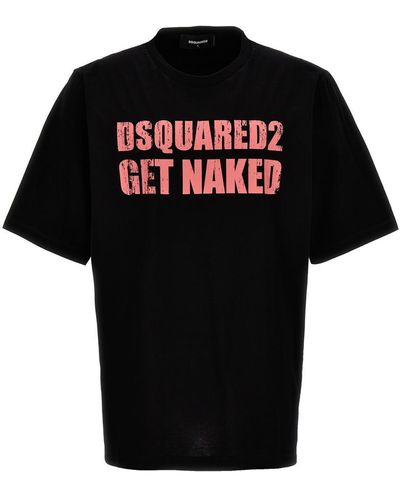 DSquared² Get Naked T-shirt - Black