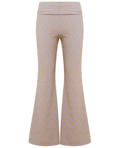 Sucrette Wide Leg Trousers - Grey
