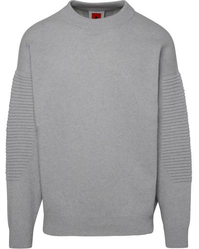 Ferrari Grey Cashmere Blend Sweater