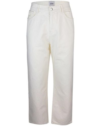 Arte' Trousers - White