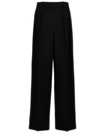 Theory Admiral Crepe Trousers - Black
