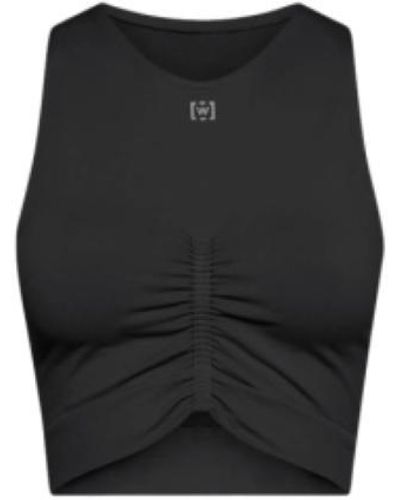 Wolford Ruched-detailing Performance Top - Black
