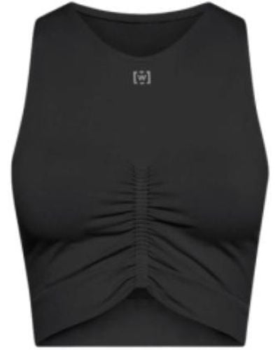 Wolford Ruched-detailing Performance Top - Black
