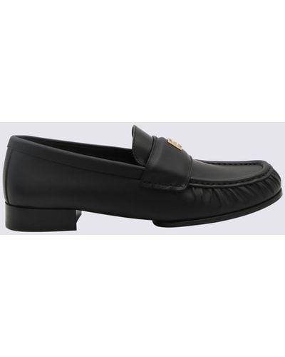 Givenchy Leather Loafers - Black