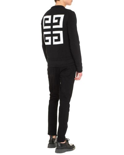 Givenchy Jacquard Sweater - Black