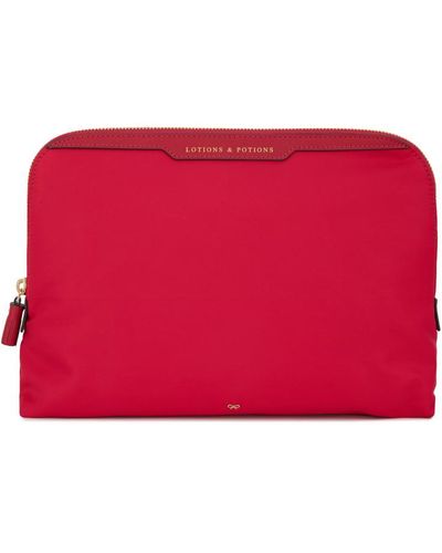 Anya Hindmarch Clutch Bags. - Red