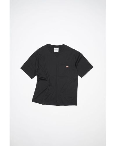 Acne Studios Fn-ux-tshi000023 - T-shirts Clothing - Black