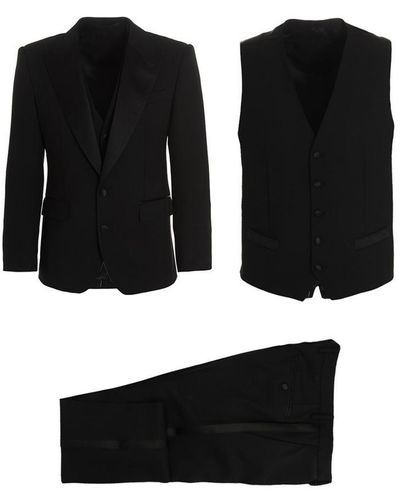 Dolce & Gabbana Dg Essential Suit - Black