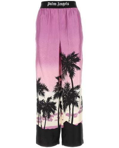Palm Angels Pantalone-38 - Pink
