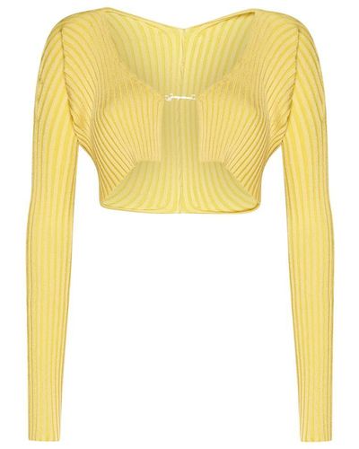 Jacquemus Sweaters - Yellow