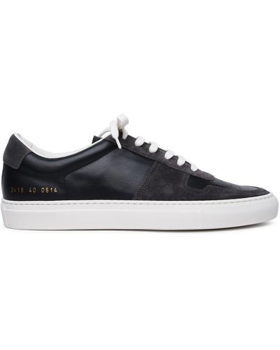 Common Projects 'Bball Duo' Leather Trainers - Black