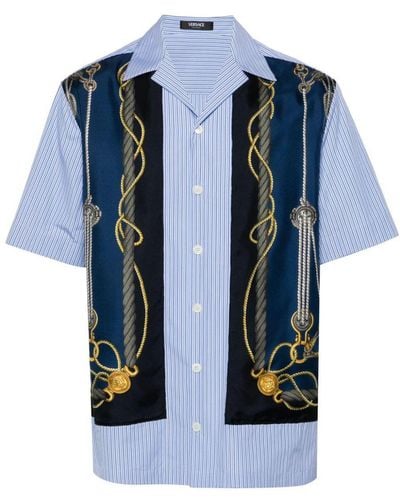 Versace Camicia Nautical - Blue