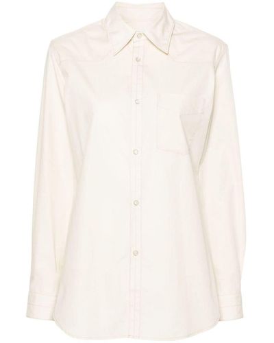 Lemaire Cotton Shirt - Natural