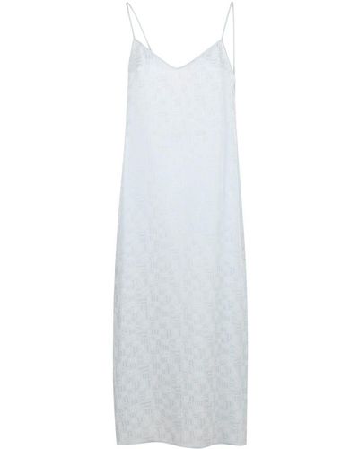 Palm Angels Maxi Dress - White