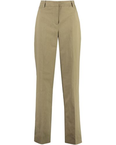 PT01 Ambra Cotton-linen Pants - Natural