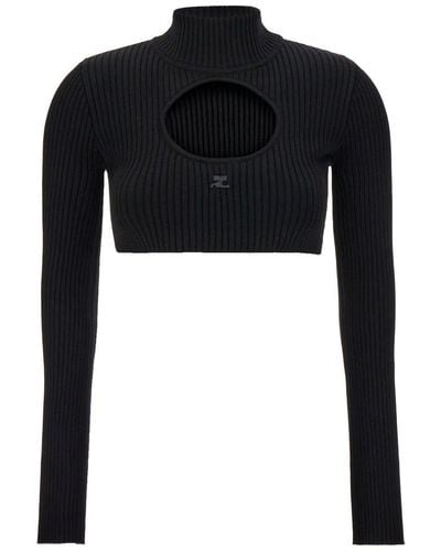 Courreges Knitwear - Black