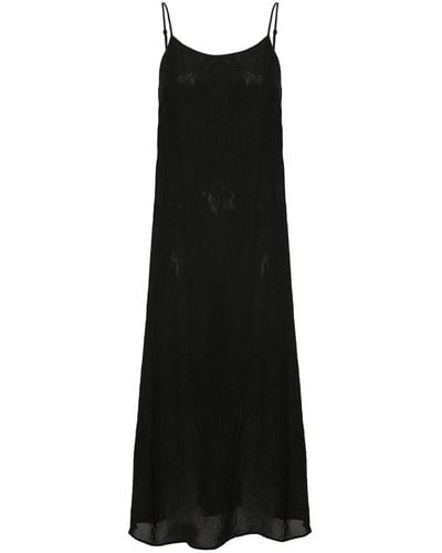 Uma Wang Midi Dress - Black