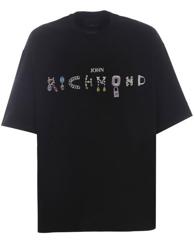 RICHMOND T-Shirts And Polos - Black