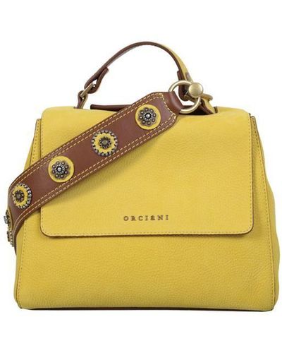 Yellow Orciani Bags for Women | Lyst