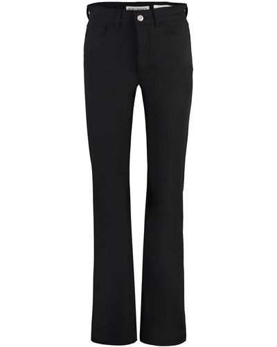 Our Legacy Flared Cotton Pants - Black