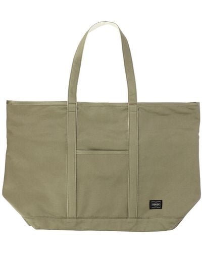 Porter-Yoshida and Co Cotton Tote Bag - Green