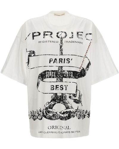 Y. Project And Cotton T-Shirt - White