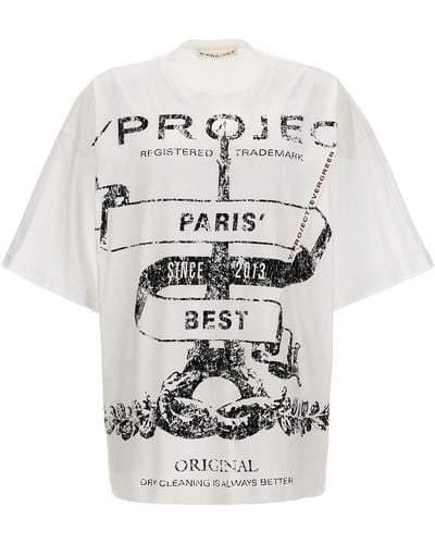 Y. Project 'Evergreen Paris' T-Shirt - White