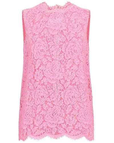Dolce & Gabbana T-Shirts & Tops - Pink