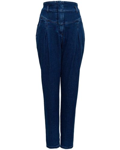 Alberta Ferretti High Rise Jeans - Blue