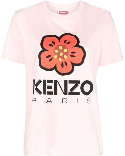 KENZO Boke Flower T-Shirt - Pink