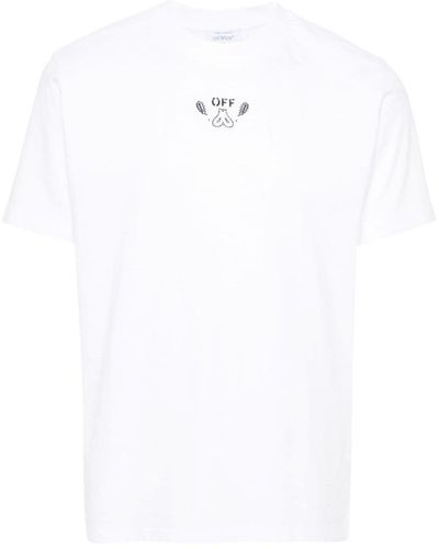 Off-White c/o Virgil Abloh Off- Bandana Arrow Cotton T-Shirt - White