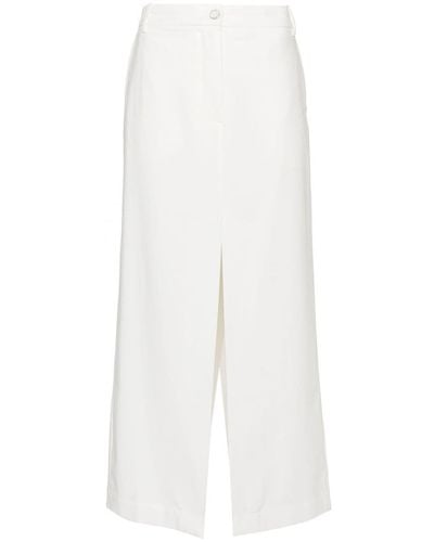 REMAIN Birger Christensen Maxi Pencil Skirt - White