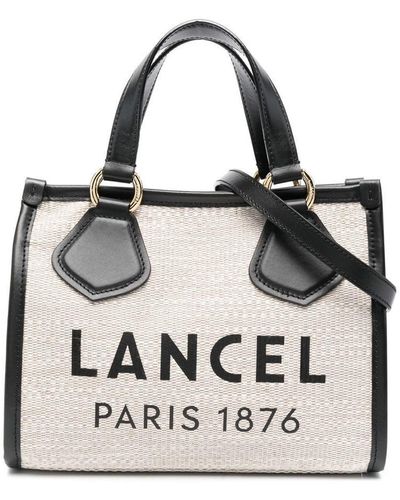 Lancel S Zip Tote Bags - White