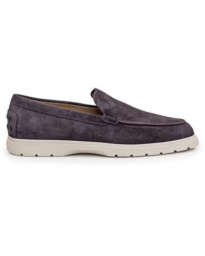 Tod's Leather Moccasin - Purple
