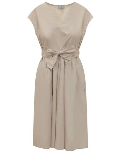 Woolrich Poplin Short Dress - Gray