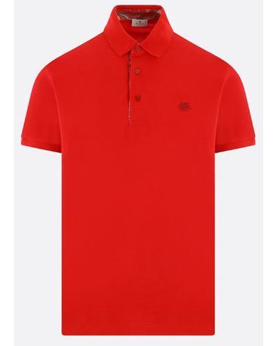 Etro T-Shirts And Polos - Red