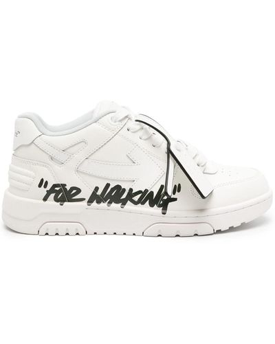 Off-White c/o Virgil Abloh Off- Out Of Office Sneakers For Walking - Natural