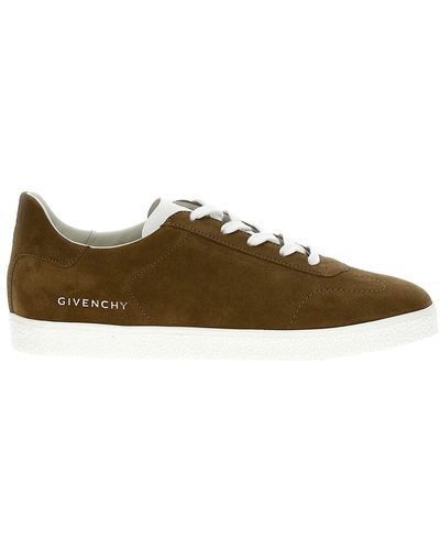 Givenchy Town Suede Sneakers - Green