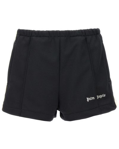 Palm Angels Classic Logo Track Bermuda, Short - Black