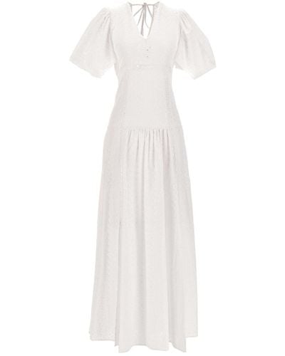 Le twins 'rosellina' Long Dress - White