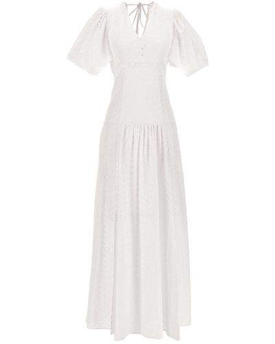 Le twins 'rosellina' Long Dress - White