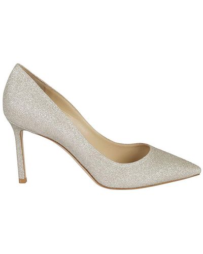 Jimmy Choo With Heel - Natural