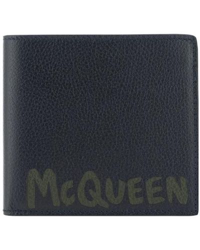 Alexander McQueen Wallets - Blue