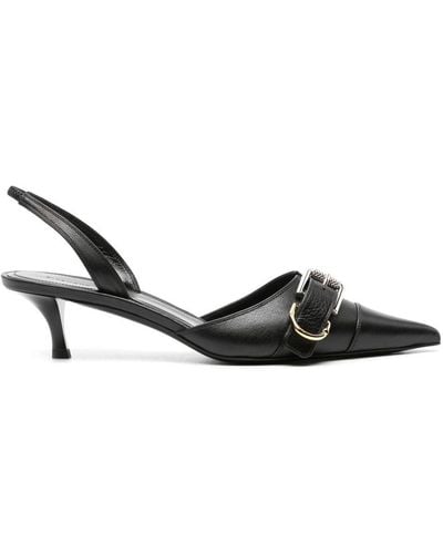 Givenchy Voyou Slingback Heels 45 - Black